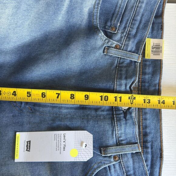 NWT Levi's Flex 511 Slim Fit Jeans Stretch Men's 38X30 Medium Wash Sustainable - Picture 11 of 13